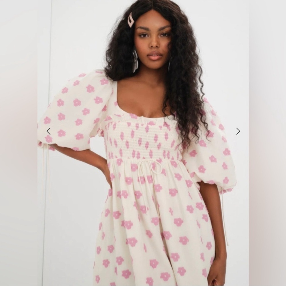 NWT For Love & Lemons Blakely Midi Dress